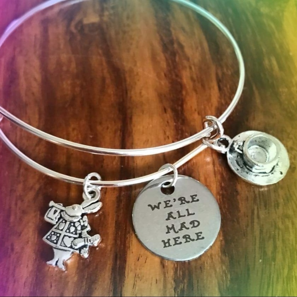 'We’re all mad here!' Bracelet
